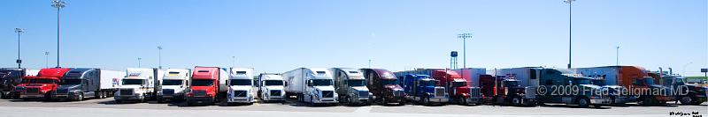 20080714_115055 D3 P 4200x700.jpg - Trucks in parking lot Iowa-80 truck stop